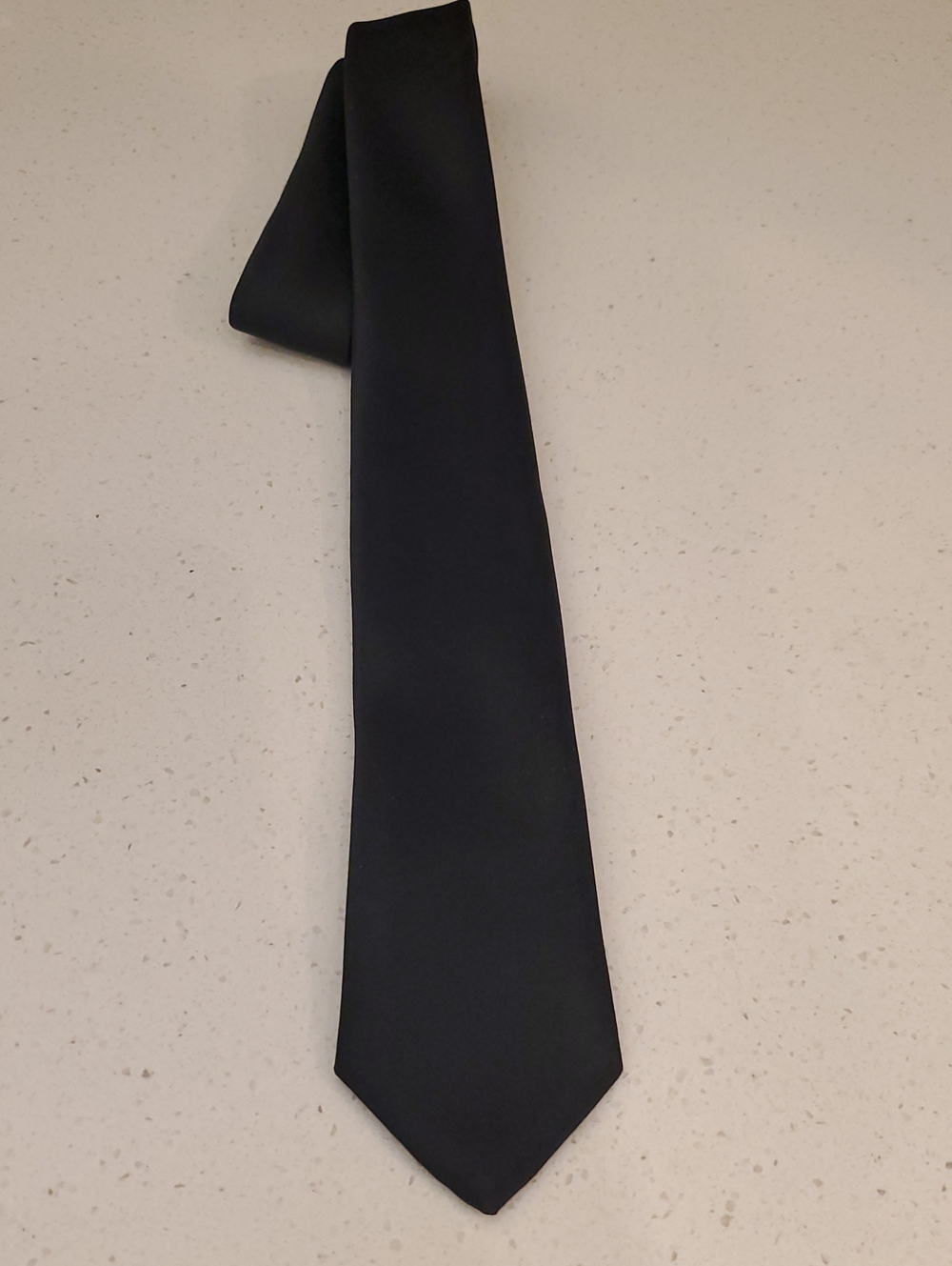 J. Todd Vintage Skinny Black Tie